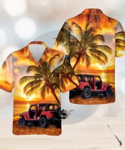 Jp Beach Sunset 3D Hawaiian Shirt Summer Holiday Gift For Men And Women