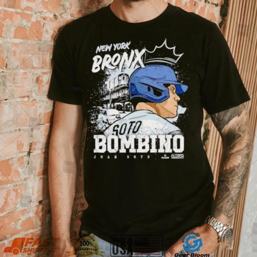Juan Soto New York Bronx Bambino animated shirt
