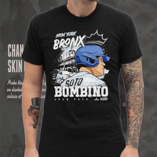 Juan Soto New York Bronx Bambino animated shirt
