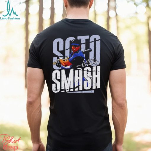 Juan Soto New York Y Soto Smash WHT Baseball Shirt