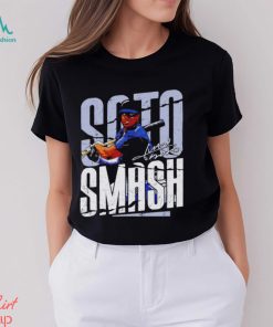 Juan Soto New York Y Soto Smash WHT Baseball Shirt