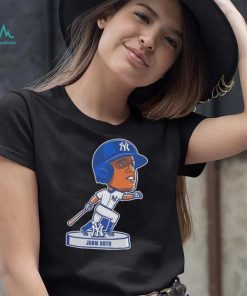 Juan Soto New York Yankees bobblehead cartoon shirt