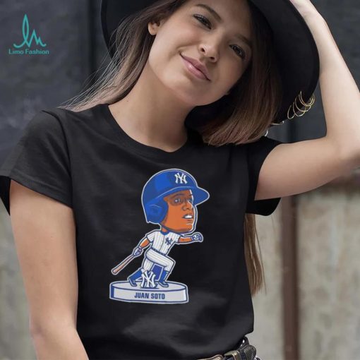 Juan Soto New York Yankees bobblehead cartoon shirt