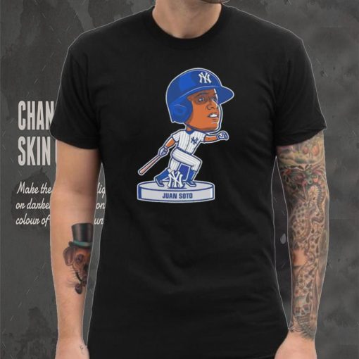 Juan Soto New York Yankees bobblehead cartoon shirt