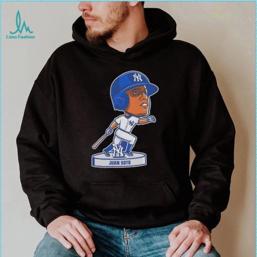 Juan Soto New York Yankees bobblehead cartoon shirt