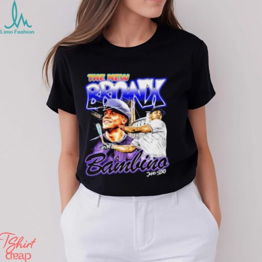Juan Soto New York Yankees the new Bronx Bambino shirt