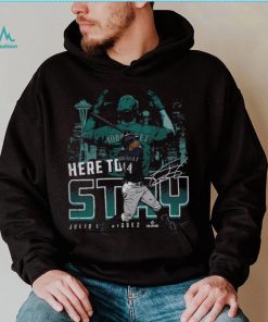 Julio Rodriguez Seattle Here To Stay WHT Shirt