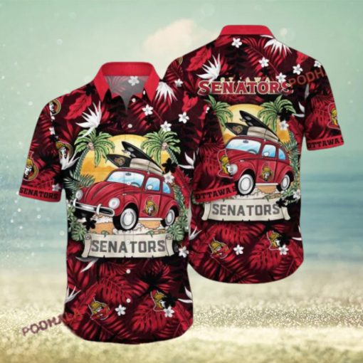 Julytime Aloha Shirt – Ottawa Senators NHL Hawaiian Collection