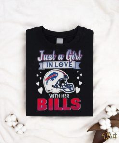 Just A Girl In Love With Her Buffalo Bills Shirt