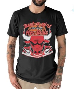 Just A Girl Who Loves Her Bulls Chicago Bulls Shirt
