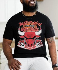 Just A Girl Who Loves Her Bulls Chicago Bulls Shirt