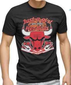 Just A Girl Who Loves Her Bulls Chicago Bulls Shirt
