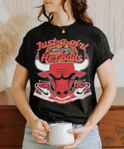 Just A Girl Who Loves Her Bulls Chicago Bulls Shirt