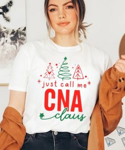 Just call me CNA claus christmas 2023 t shirt