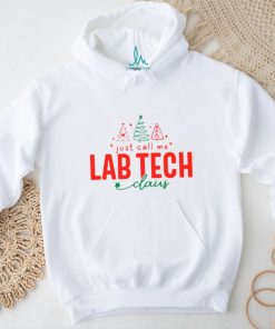 Just call me Lab Tech cloud christmas 2023 t shirt