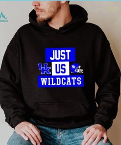 Just us Kentucky Wildcats helmet logo shirt