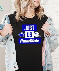 Just us Penn State Nittany Lions helmet logo shirt