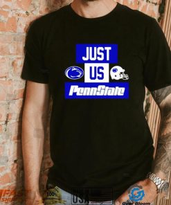 Just us Penn State Nittany Lions helmet logo shirt