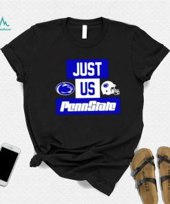Just us Penn State Nittany Lions helmet logo shirt