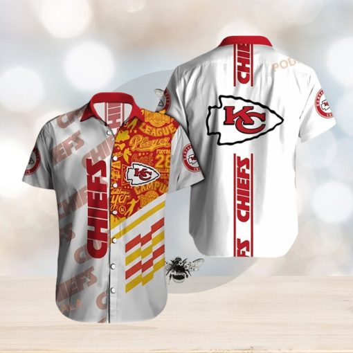 KC Chiefs Super Bowl Hawaiian Shirt NFL Kansas City Chiefs Gifts