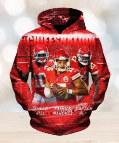 Kansas City Chiefs 3D Printed Hoodie Ver 42