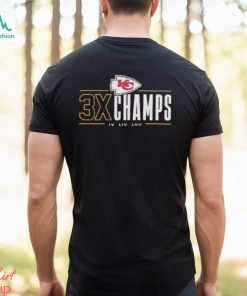 Kansas City Chiefs 3x Champions IV LIV LVII T Shirt