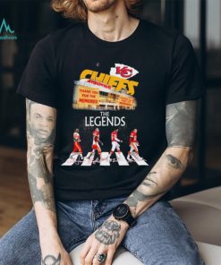 Kansas City Chiefs Arrowhead The Legends Abbey Road Signatures Shirt