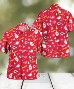 Kansas City Chiefs Christmas Hawaiian Shirt Beach Gift Fans For Men And Women