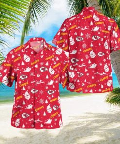 Kansas City Chiefs Christmas Hawaiian Shirt Beach Gift Fans For Men And Women