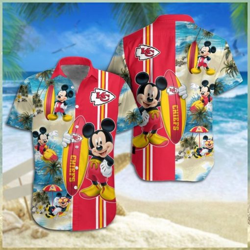 Kansas City Chiefs Mickey Mouse Hawaiian Shirt