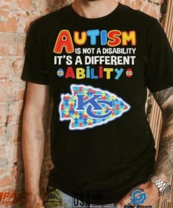 Kansas City Chiefs NFL Autism Is Not A Disability 2024 Shirt