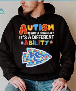 Kansas City Chiefs NFL Autism Is Not A Disability 2024 Shirt