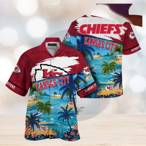 Kansas City Chiefs NFL Customized Summer Hawaii Shirt For Sports Fans