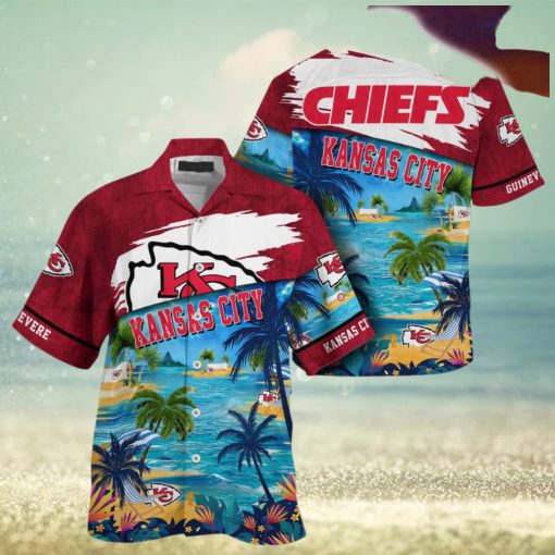 Kansas City Chiefs NFL Customized Summer Hawaii Shirt For Sports Fans