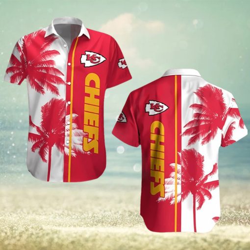 Kansas City Chiefs Paml Trees Combo Hawaiian Shirt