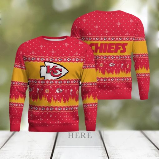 Kansas City Chiefs Ugly Christmas Sweaters 2023 Gift For Fans