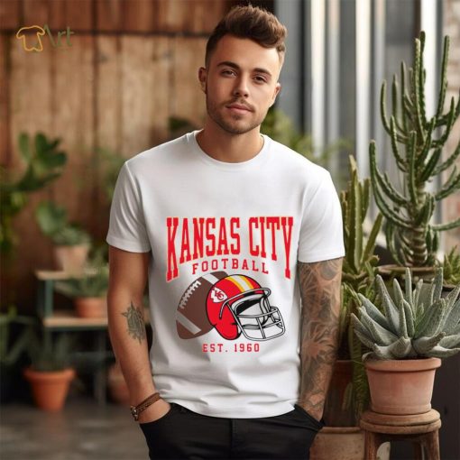 Kansas City Chiefs football est. 1960 NFL helmet logo shirt