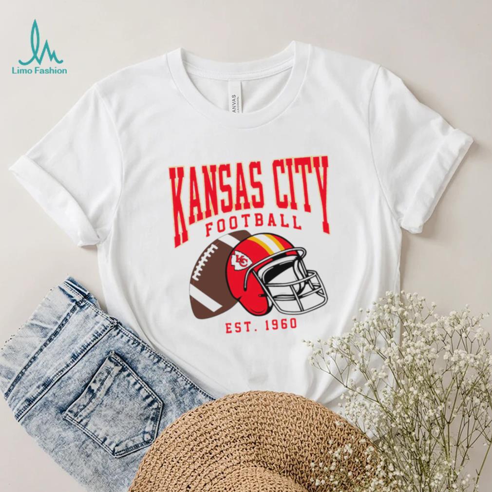 Kansas City Chiefs football est. 1960 NFL helmet logo shirt Kansas City Chiefs football est. 1960 NFL helmet logo shirt