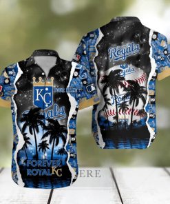 Kansas City Royals MLB Hawaiian Shirt Custom Name 3D All Over Printed Hawaii Shirt