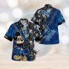 Carolina Panthers Mickey Mouse Floral Short Sleeve Hawaii Shirt