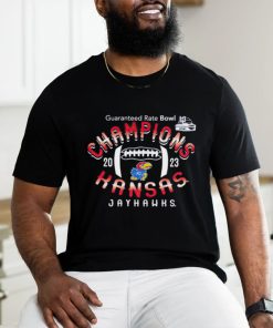 Kansas Jayhawks 2023 Guaranteed Rate Bowl Champions shirt