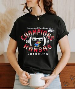 Kansas Jayhawks 2023 Guaranteed Rate Bowl Champions shirt