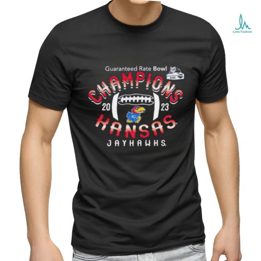 Kansas Jayhawks 2023 Guaranteed Rate Bowl Champions shirt