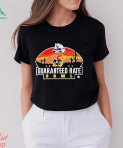 Kansas Jayhawks 2023 Guaranteed Rate Bowl Retro Style T Shirt