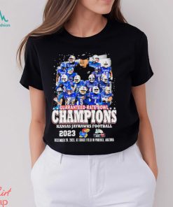 Kansas Jayhawks Football Team Guaranteed Rate Bowl 2023 Champions Shirt