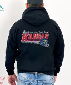 Kansas Jayhawks Guaranteed rate Bowl 2023 helmet shirt