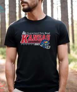 Kansas Jayhawks Guaranteed rate Bowl 2023 helmet shirt, hoodie, sweater, long sleeve and tank top Kansas Jayhawks Guaranteed rate Bowl 2023 helmet shirt