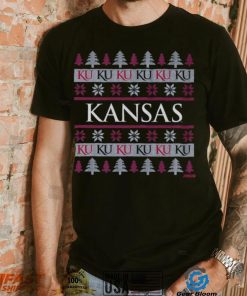 Kansas Jayhawks Holiday Sweater T Shirt