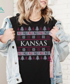 Kansas Jayhawks Holiday Sweater T Shirt