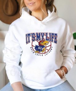 Kansas Jayhawks It’s My Life Rock Chalk Jayhawk Shirt, hoodie, sweater, long sleeve and tank top Kansas Jayhawks It’s My Life Rock Chalk Jayhawk Shirt